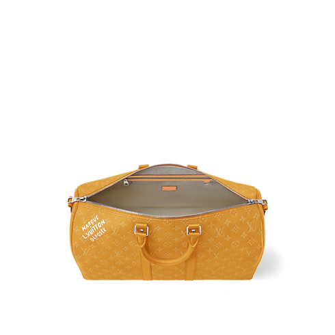 Keepall 45 mit Schulterriemen Monogram Heritage Herren Reisegepäck Reisetaschen und Duffle Bags | LOUIS VUITTON (Zoom)