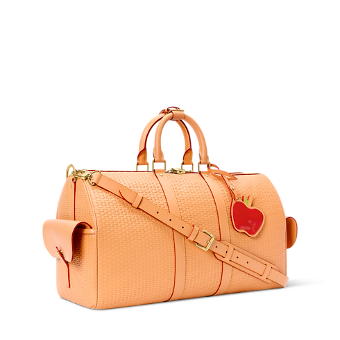 Keepall 45 mit Schulterriemen Andere Lederarten Trunks, Reisen und Wohnen Reisetaschen und Trolleys Reisetaschen | LOUIS VUITTON (Zoom)