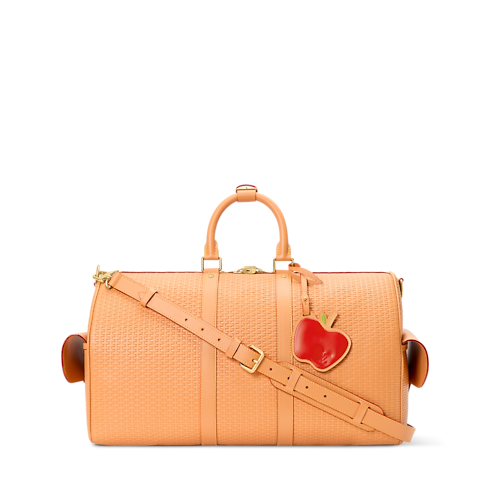 Keepall 45 mit Schulterriemen Andere Lederarten Trunks, Reisen und Wohnen Reisetaschen und Trolleys Reisetaschen | LOUIS VUITTON (Zoom)