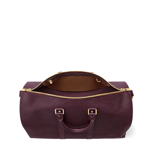 Keepall 45 mit Schulterriemen Epi Leder Trunks, Reisen und Wohnen Reisetaschen und Trolleys Reisetaschen | LOUIS VUITTON (Zoom)