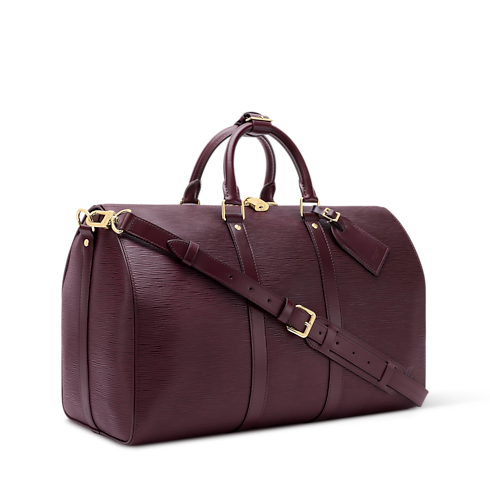 Keepall 45 mit Schulterriemen Epi Leder Trunks, Reisen und Wohnen Reisetaschen und Trolleys Reisetaschen | LOUIS VUITTON (Zoom)
