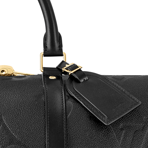Keepall 45 mit Schulterriemen Monogram Empreinte Leder Herren Reisegepäck Reisetaschen und Duffle Bags | LOUIS VUITTON (Zoom)