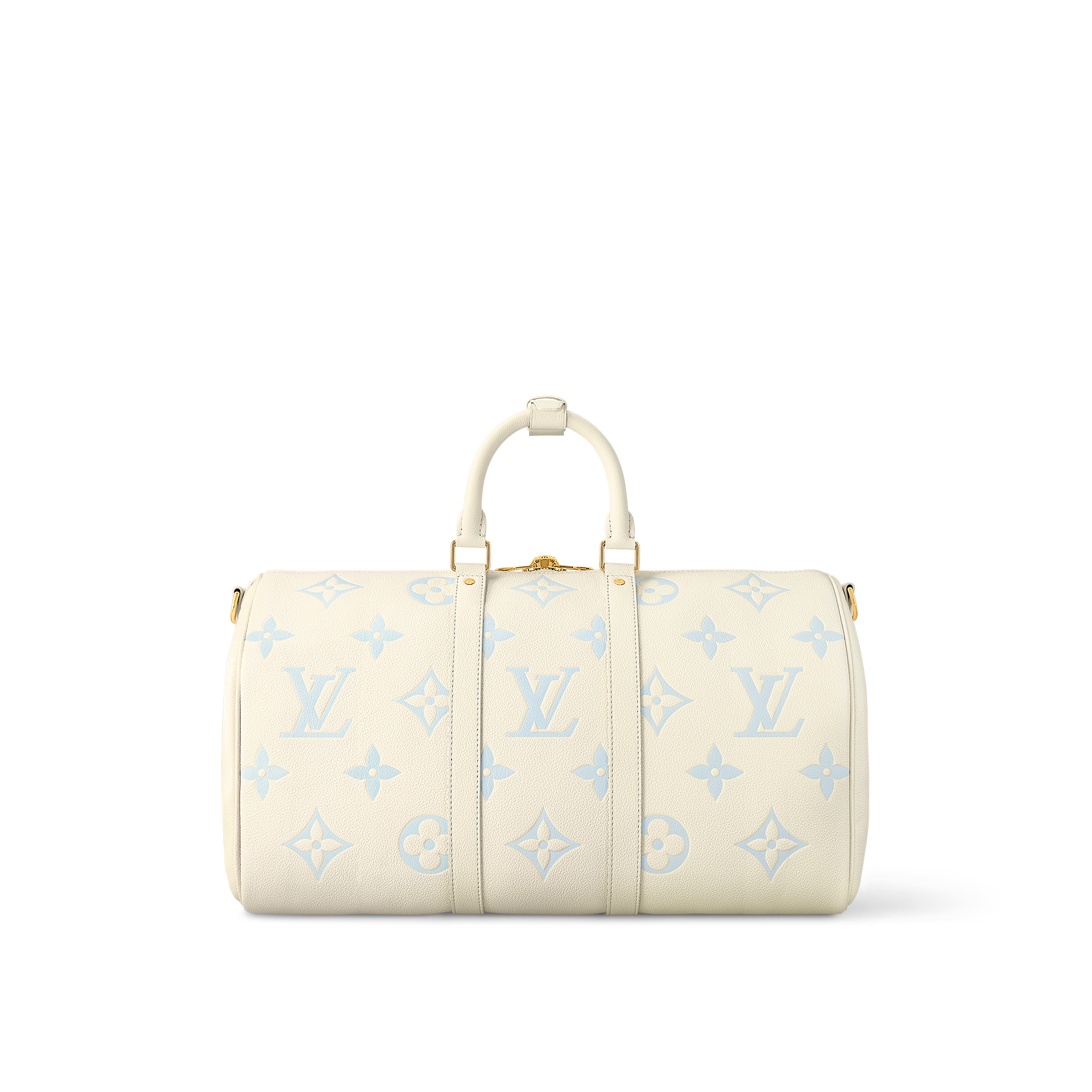 Keepall 45 mit Schulterriemen Monogram Empreinte Leder 