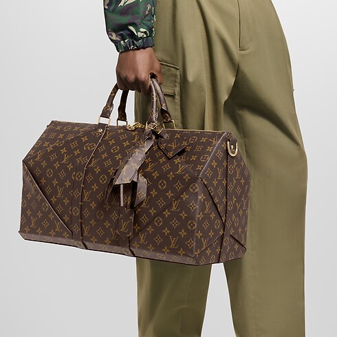 Keepall 50 Autres Cuirs Monogram Herren Reisegepäck Trolleys | LOUIS VUITTON (Zoom)