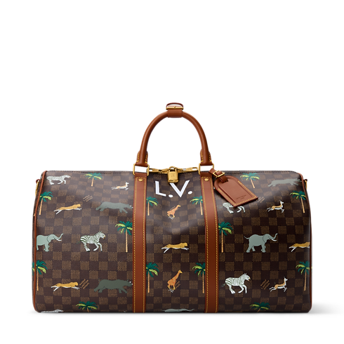 Keepall 50 Weitere Damier Varianten Taschen und Kleinlederwaren Herren Taschen LV Ikonen | LOUIS VUITTON (Zoom)