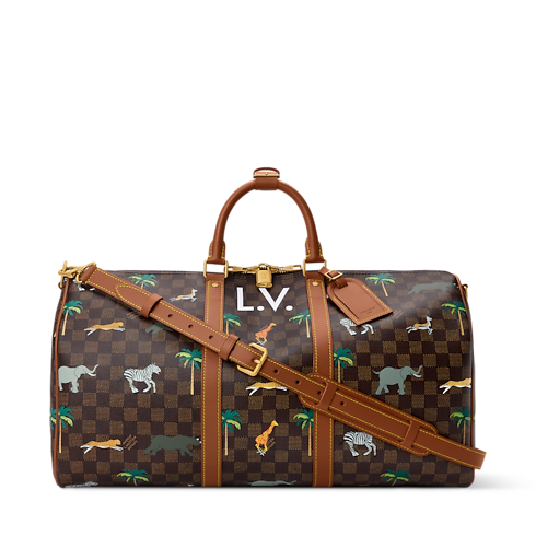 Keepall 50 Weitere Damier Varianten Taschen und Kleinlederwaren Herren Taschen LV Ikonen | LOUIS VUITTON (Zoom)