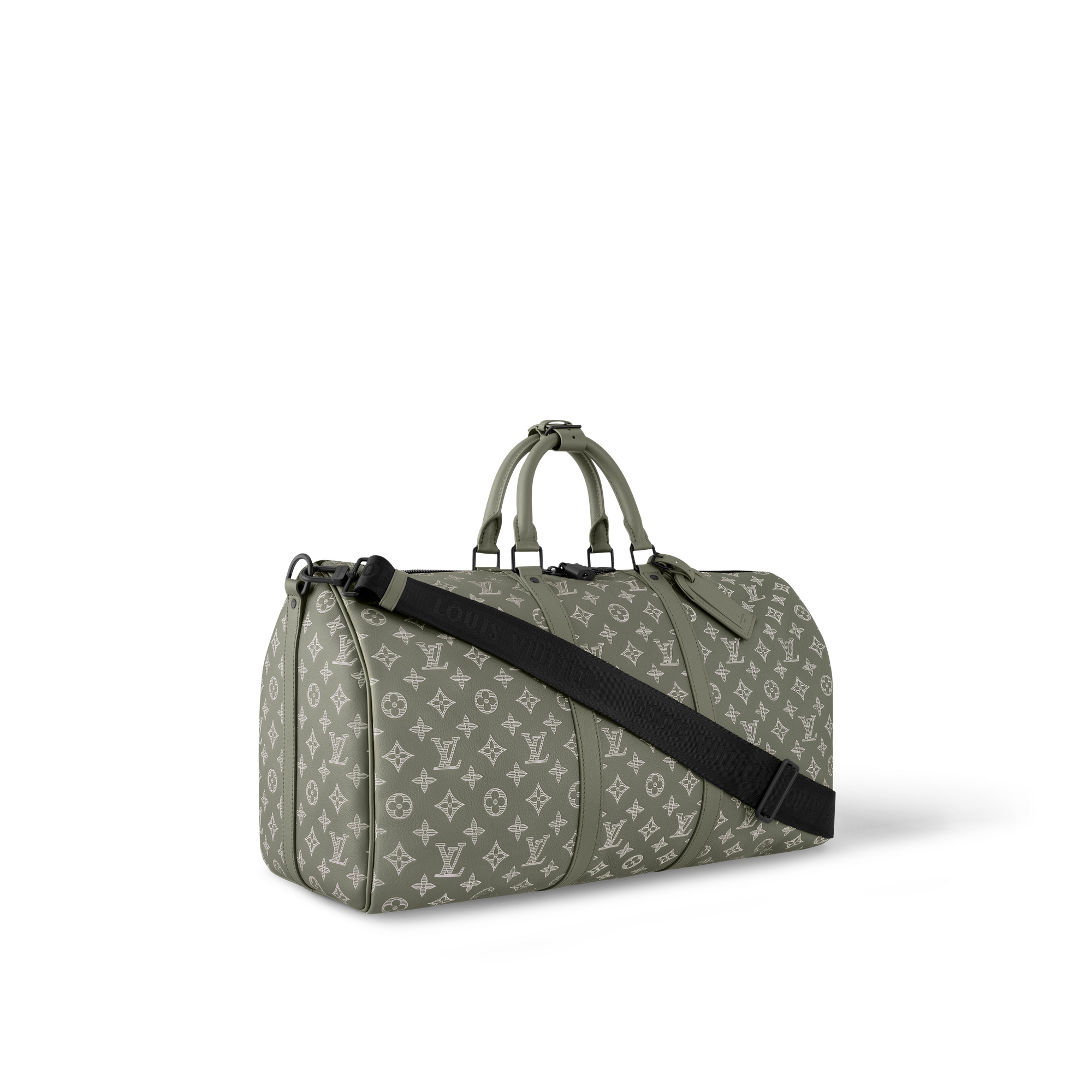 Keepall 50 mit Schulterriemen Monogram Shadow Herren Discontinued Product Obs 11 | LOUIS VUITTON (Zoom)
