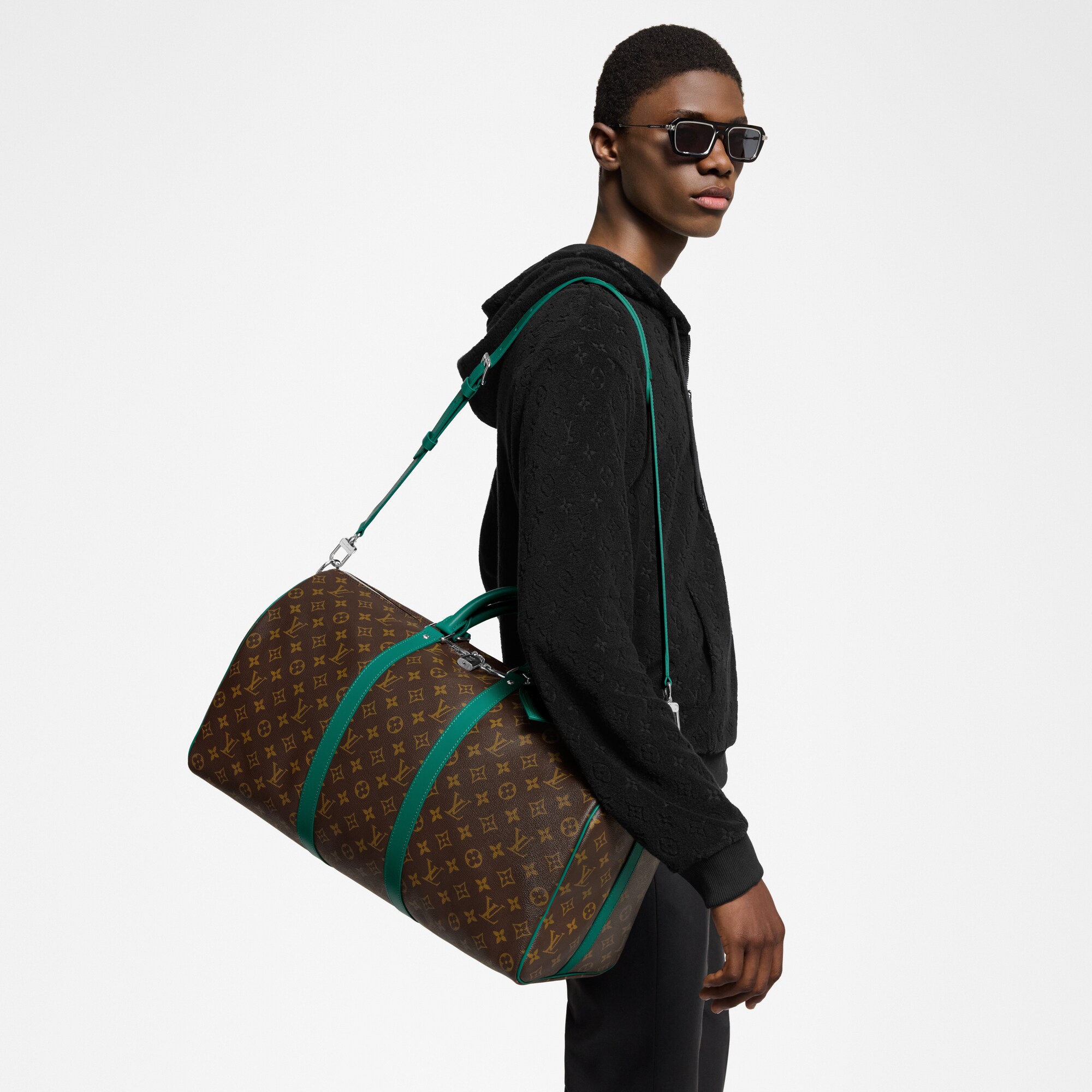 Keepall 50 mit Schulterriemen G73 Taschen und Kleinlederwaren Herren Taschen Neuheiten | LOUIS VUITTON (Zoom)