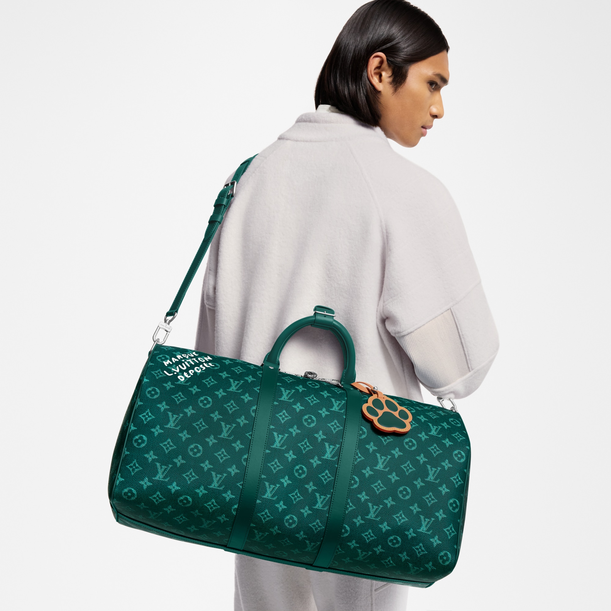 Keepall 50 mit Schulterriemen G71 Herren Reisegepäck Reisetaschen und Duffle Bags | LOUIS VUITTON (Zoom)