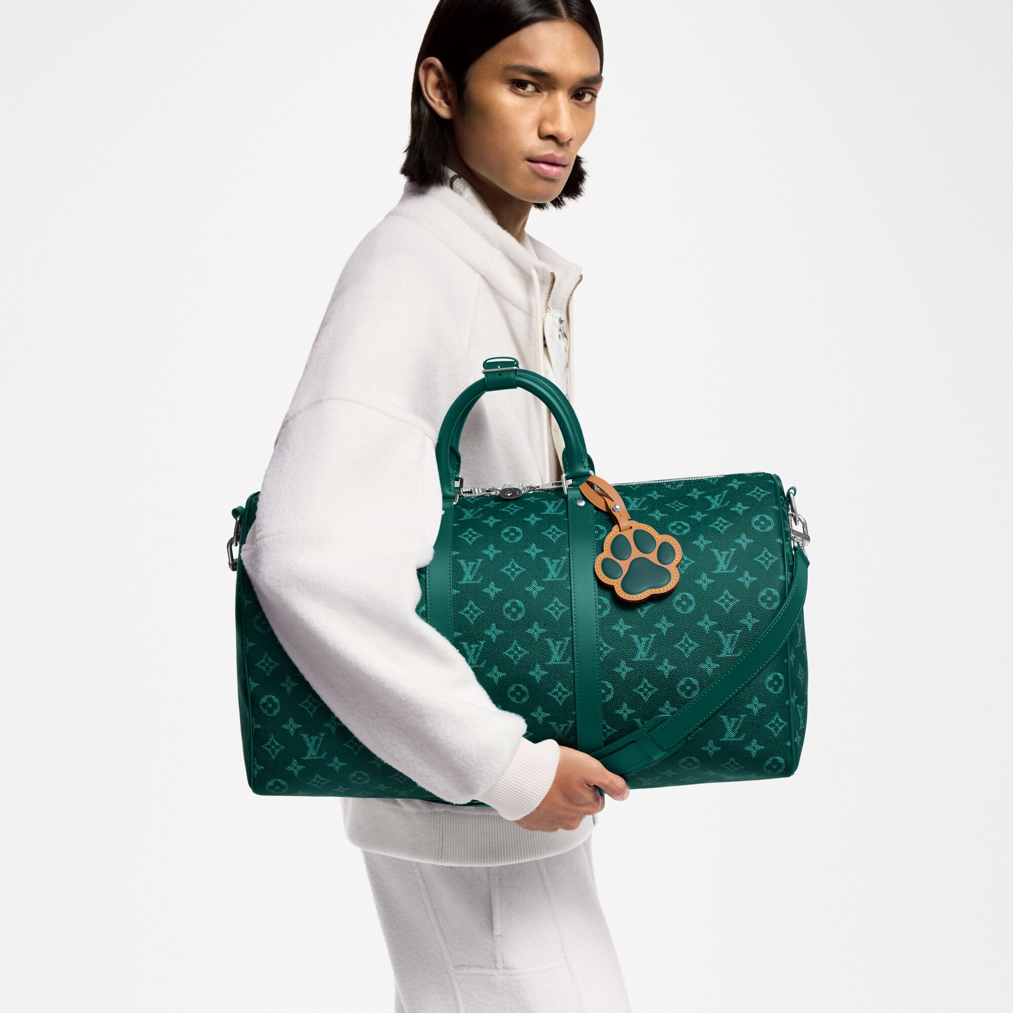 Keepall 50 mit Schulterriemen G71 Herren Reisegepäck Reisetaschen und Duffle Bags | LOUIS VUITTON (Zoom)