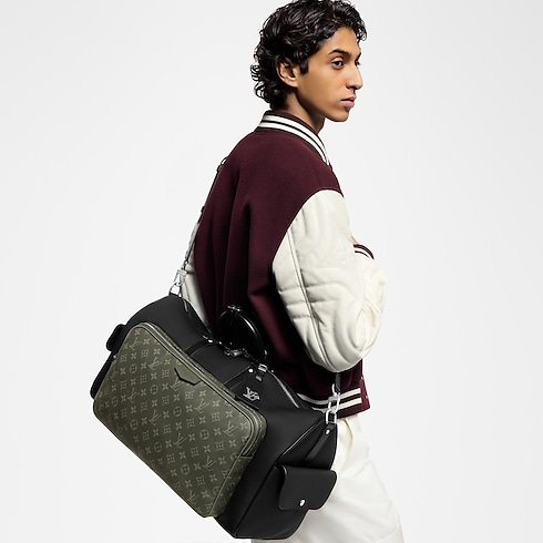 Keepall 50 mit Schulterriemen Andere Lederarten Herren Reisegepäck Reisetaschen und Duffle Bags | LOUIS VUITTON (Zoom)