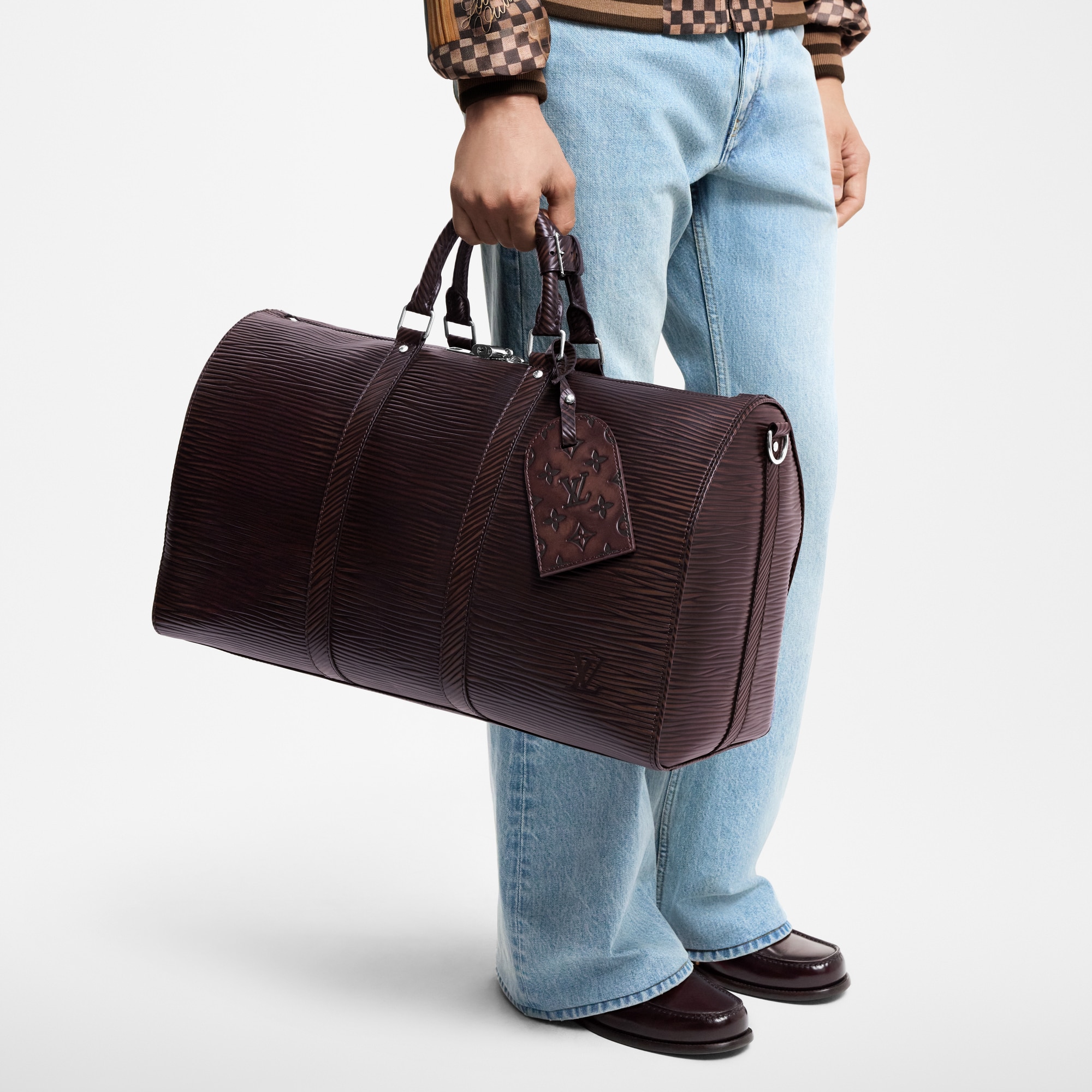 Keepall 50 mit Schulterriemen A05 Taschen und Kleinlederwaren Herren Taschen Neuheiten | LOUIS VUITTON (Zoom)