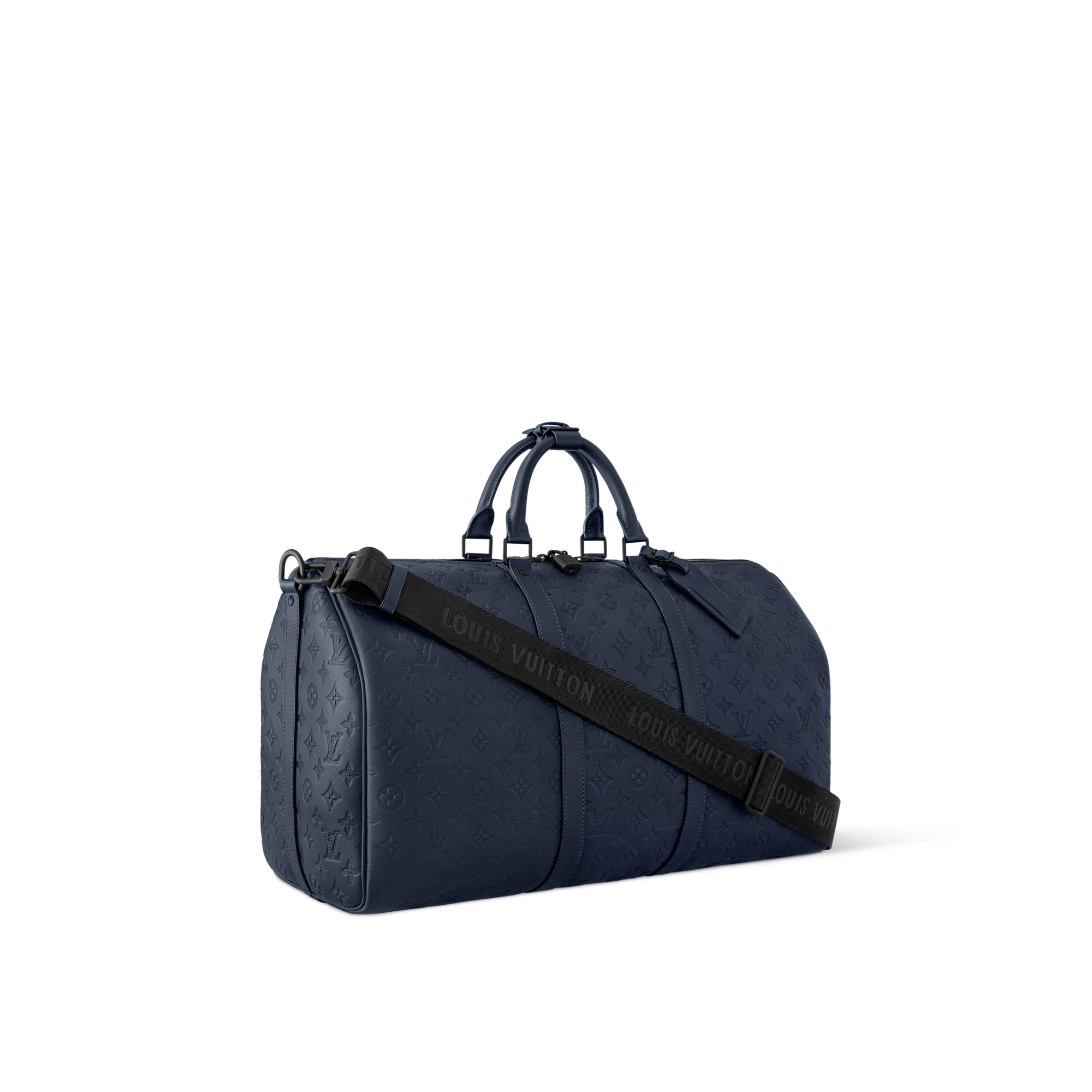 Keepall 50 mit Schulterriemen Monogram Shadow Taschen und Kleinlederwaren Herren Taschen LV Ikonen | LOUIS VUITTON (Zoom)