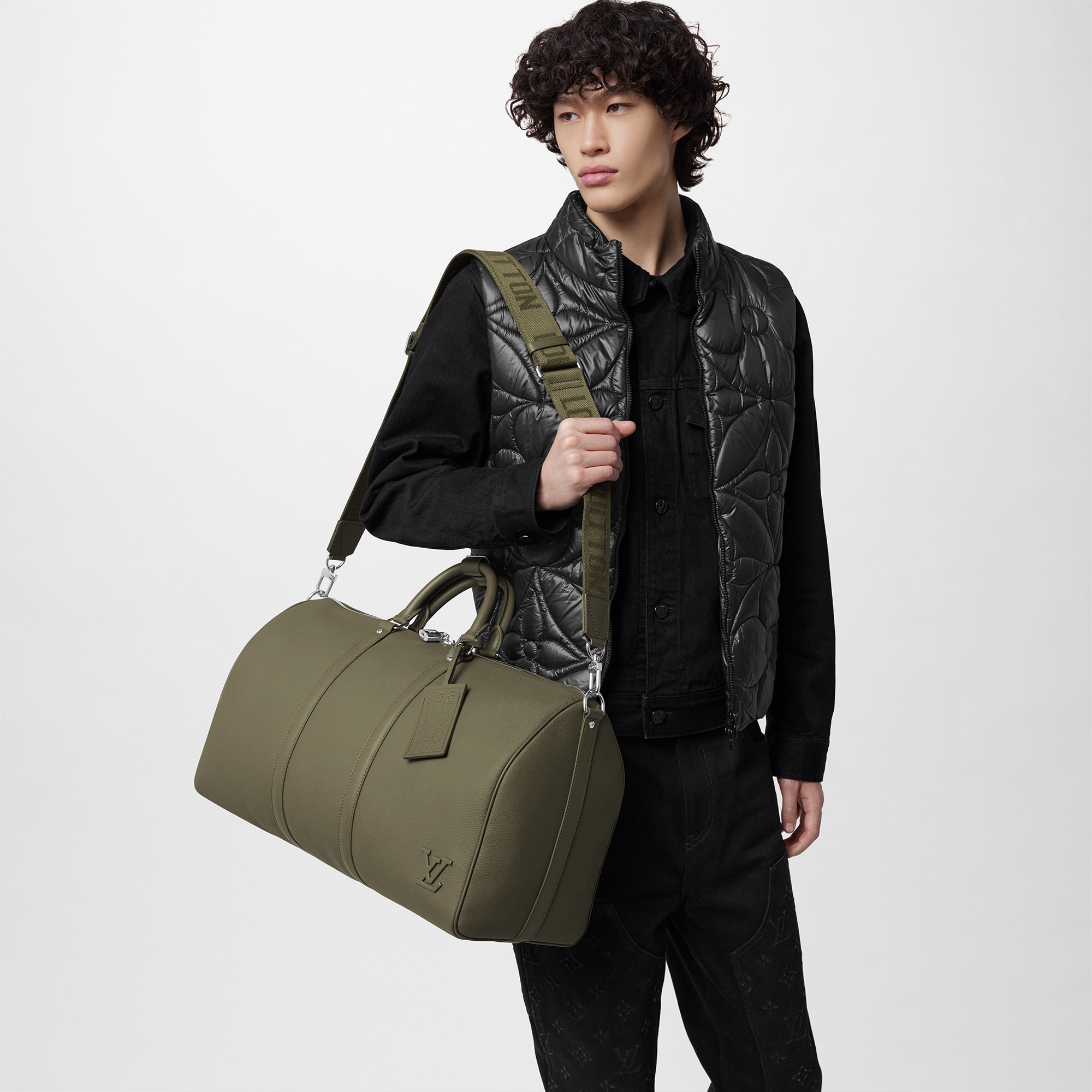 Keepall 50 mit Schulterriemen LV Aerogram Herren Reisegepäck Reisetaschen und Duffle Bags | LOUIS VUITTON (Zoom)