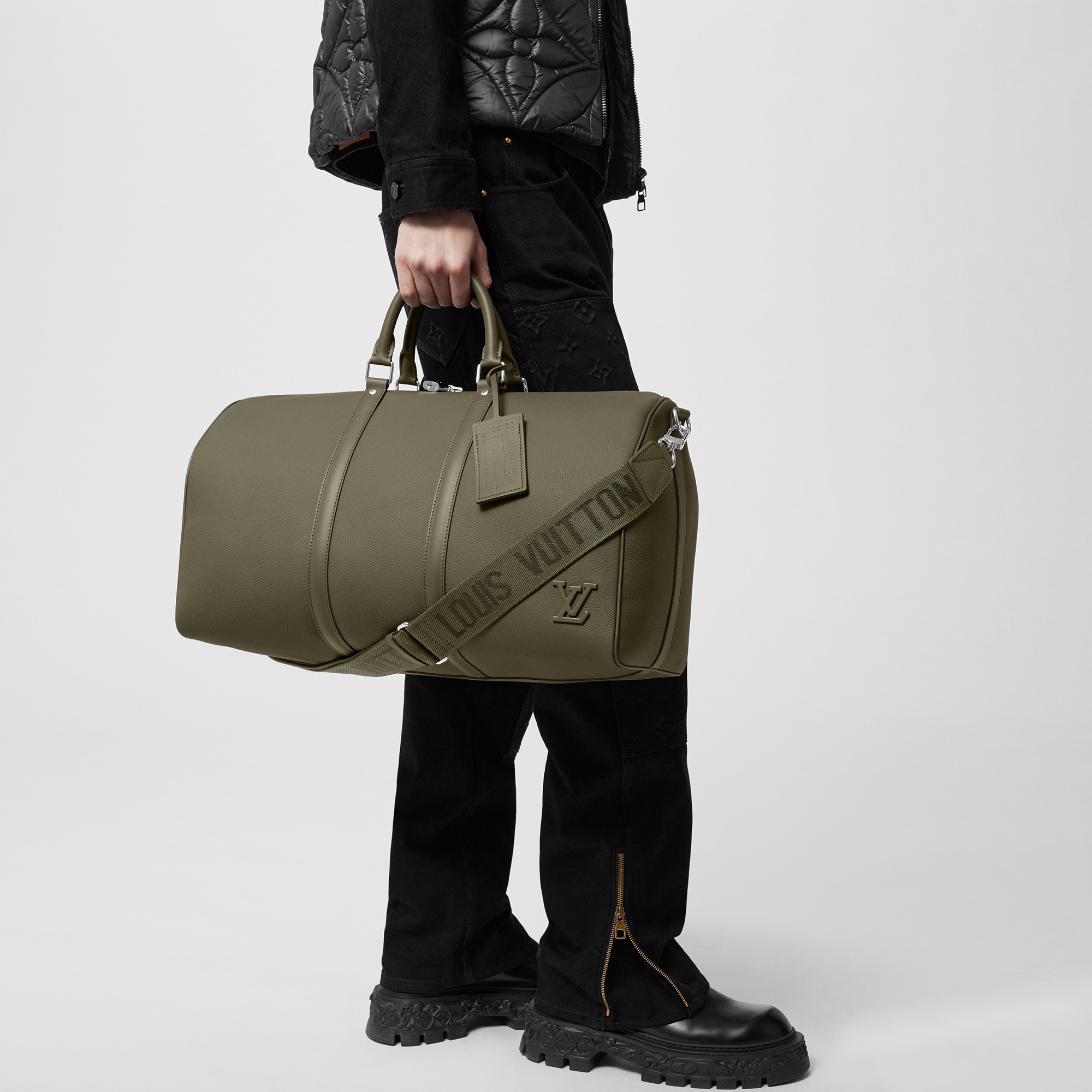 Keepall 50 mit Schulterriemen LV Aerogram Herren Reisegepäck Reisetaschen und Duffle Bags | LOUIS VUITTON (Zoom)