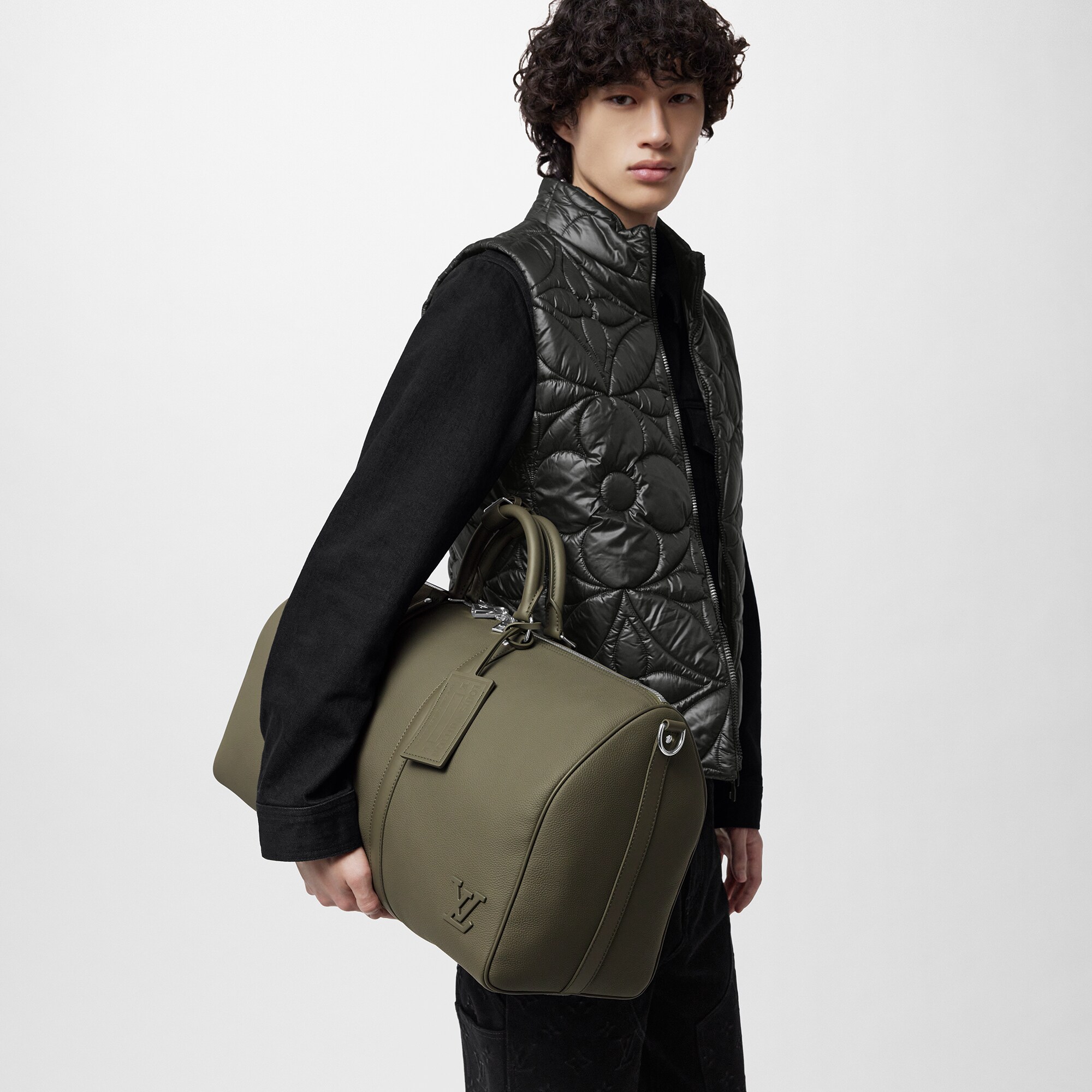 Keepall 50 mit Schulterriemen LV Aerogram Herren Reisegepäck Reisetaschen und Duffle Bags | LOUIS VUITTON (Zoom)