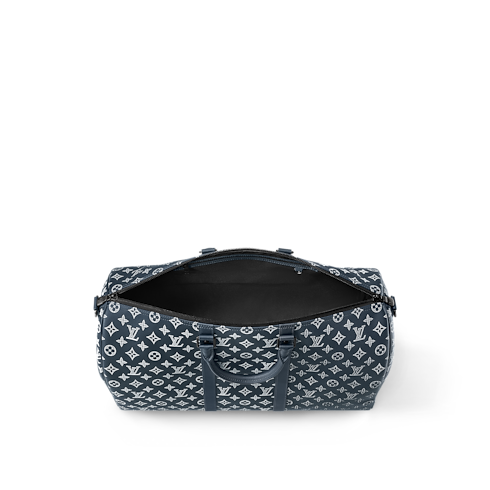 Keepall 50 mit Schulterriemen Monogram Shadow Leder Herren Discontinued Product Obs 11 | LOUIS VUITTON (Zoom)