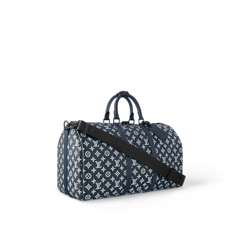 Keepall 50 mit Schulterriemen Monogram Shadow Leder Herren Discontinued Product Obs 11 | LOUIS VUITTON (Zoom)