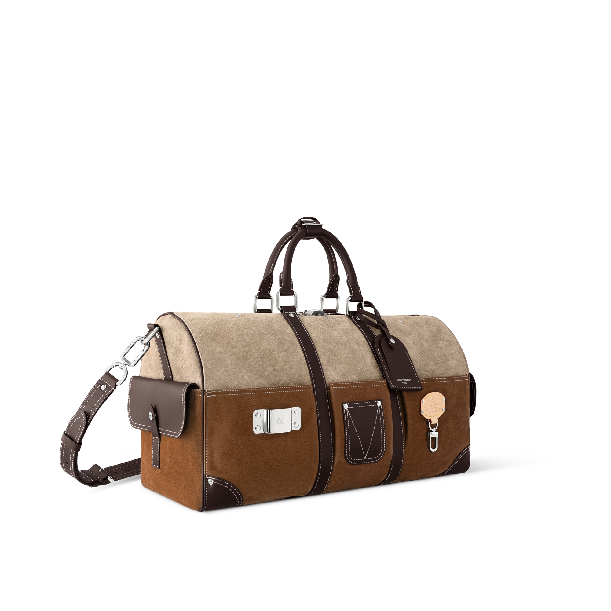 Keepall 50 mit Schulterriemen Autres Cuirs Monogram Herren Reisegepäck Reisetaschen und Duffle Bags | LOUIS VUITTON (Zoom)