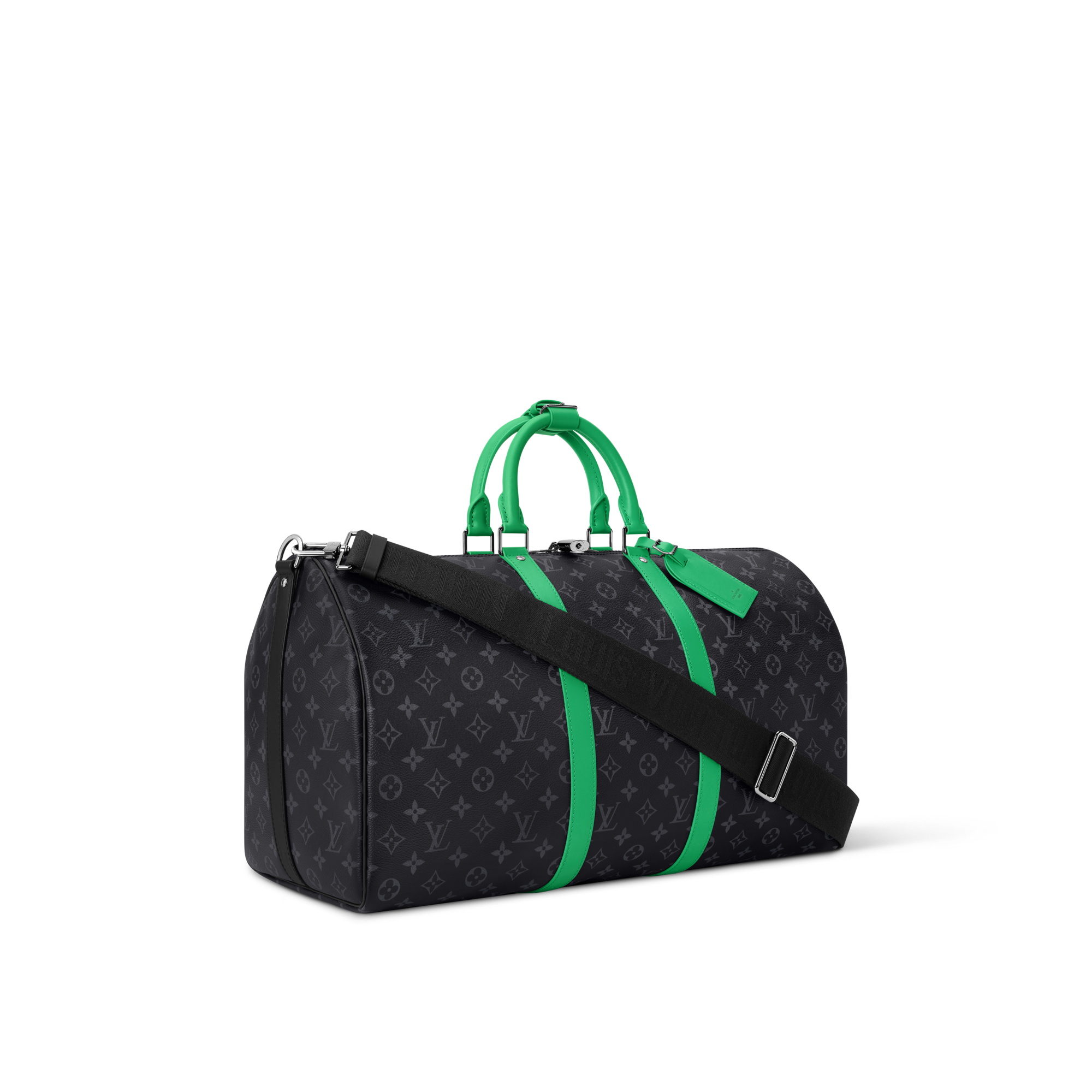 Keepall 50 mit Schulterriemen Monogram Eclipse Reverse Taschen und Kleinlederwaren Herren Taschen LV Ikonen | LOUIS VUITTON (Zoom)