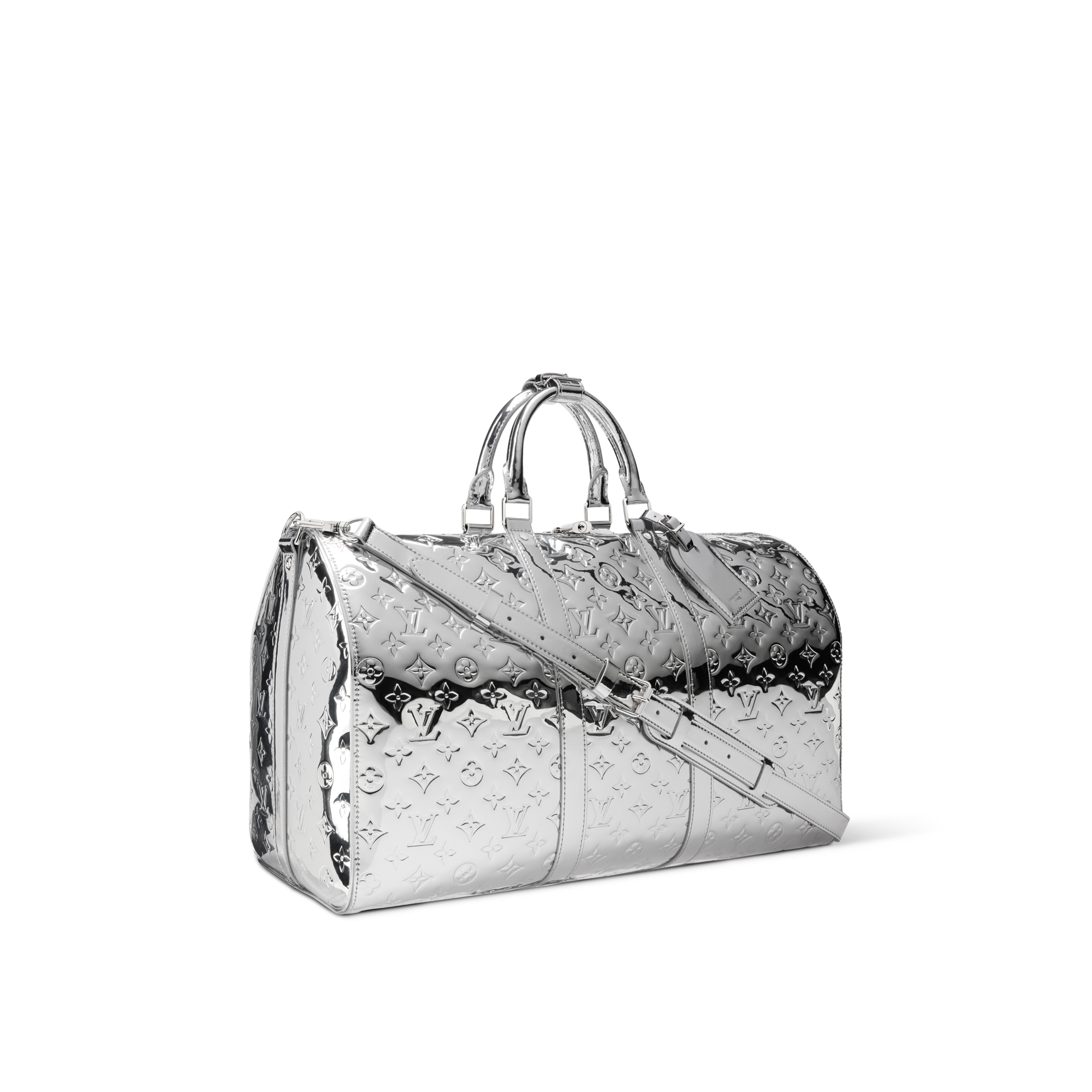 Keepall 50 mit Schulterriemen Autres Toiles Monogram Neuheiten Damen LV Ski | LOUIS VUITTON (Zoom)