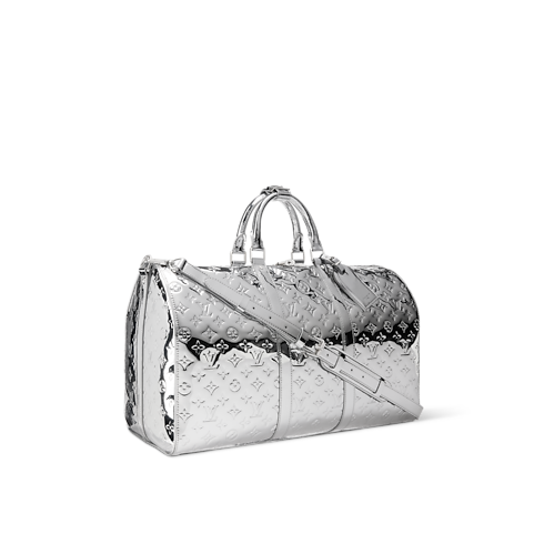 Keepall 50 mit Schulterriemen Autres Toiles Monogram Neuheiten Damen LV Ski | LOUIS VUITTON (Zoom)