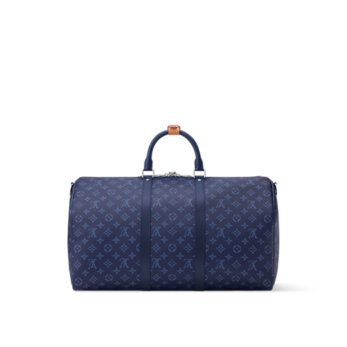 Keepall 50 mit Schulterriemen Monogram Heritage Herren Reisegepäck Reisetaschen und Duffle Bags | LOUIS VUITTON (Zoom)