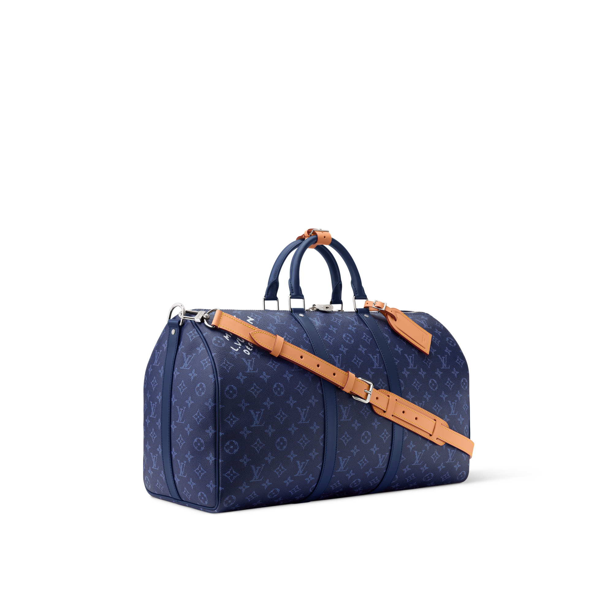 Keepall 50 mit Schulterriemen Monogram Heritage Herren Reisegepäck Reisetaschen und Duffle Bags | LOUIS VUITTON (Zoom)