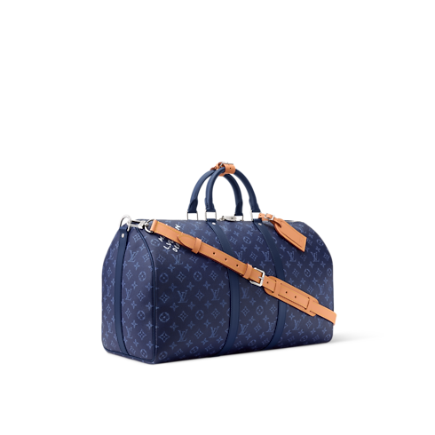 Keepall 50 mit Schulterriemen Monogram Heritage Herren Reisegepäck Reisetaschen und Duffle Bags | LOUIS VUITTON (Zoom)