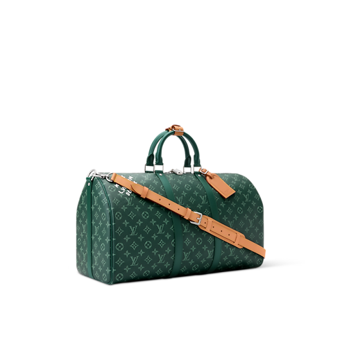 Keepall 50 mit Schulterriemen Monogram Heritage Herren Reisegepäck Reisetaschen und Duffle Bags | LOUIS VUITTON (Zoom)
