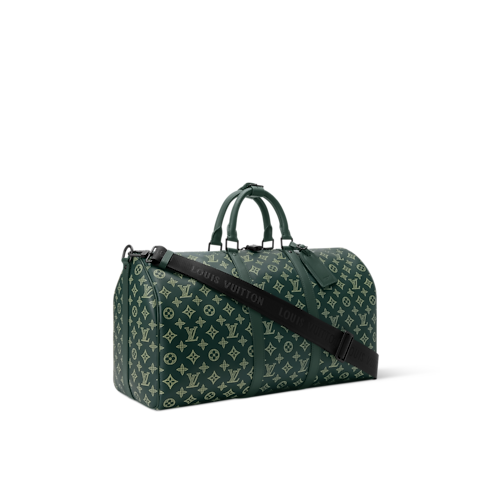 Keepall 50 mit Schulterriemen Monogram Shadow Taschen und Kleinlederwaren Herren Taschen LV Ikonen | LOUIS VUITTON (Zoom)