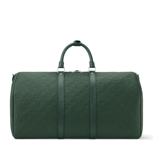 Keepall 50 mit Schulterriemen Taurillon Monogram Herren Reisegepäck Reisetaschen und Duffle Bags | LOUIS VUITTON (Zoom)