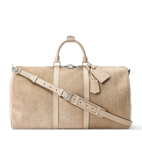 Keepall 50 mit Schulterriemen Andere Lederarten Trunks, Reisen und Wohnen Reisetaschen und Trolleys Reisetaschen | LOUIS VUITTON (Zoom)