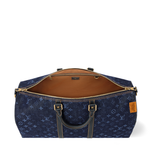 Keepall 50 mit Schulterriemen interior view