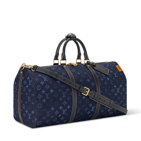Keepall 50 mit Schulterriemen side view