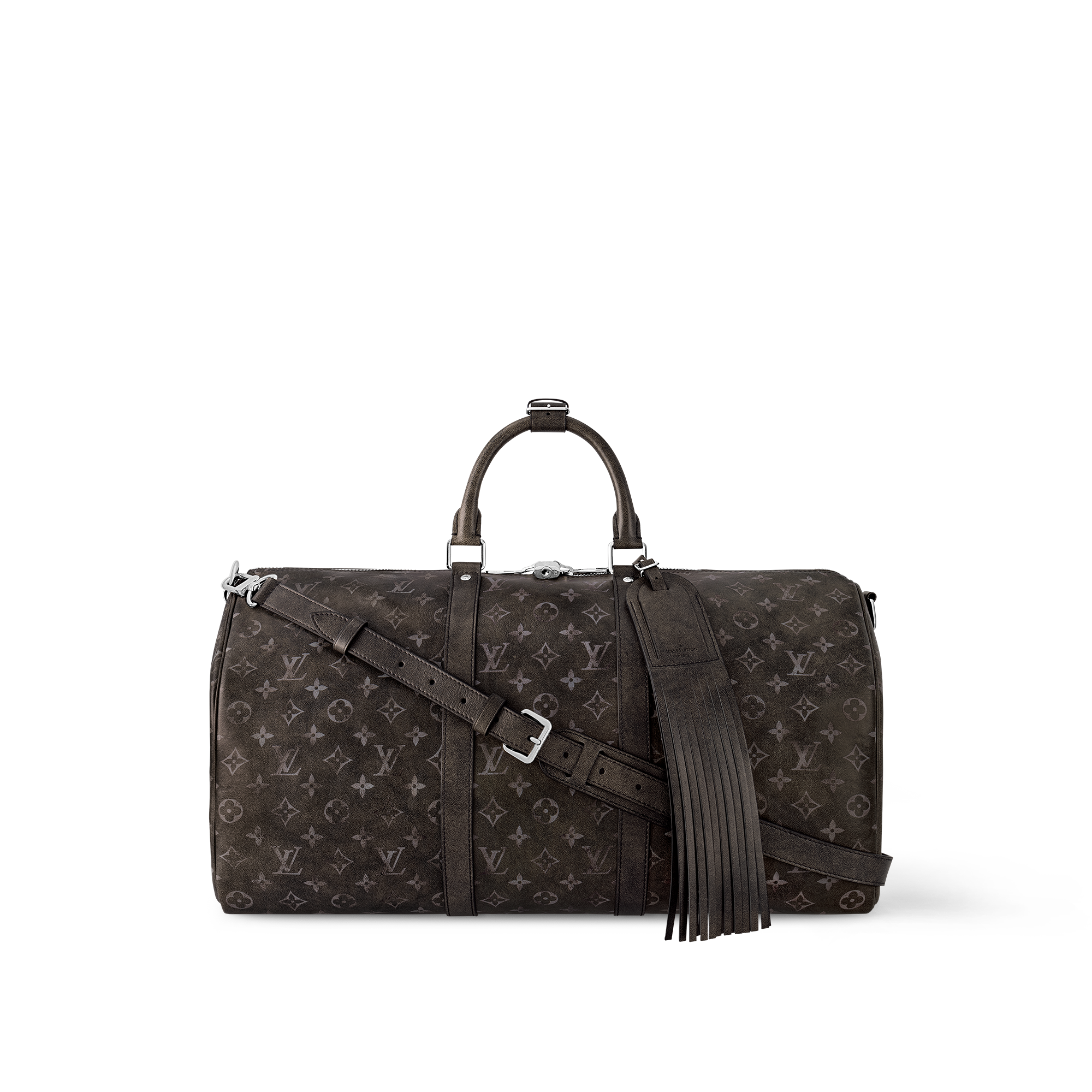 Keepall 50 mit Schulterriemen Autres Cuirs Monogram - Reisegepäck 