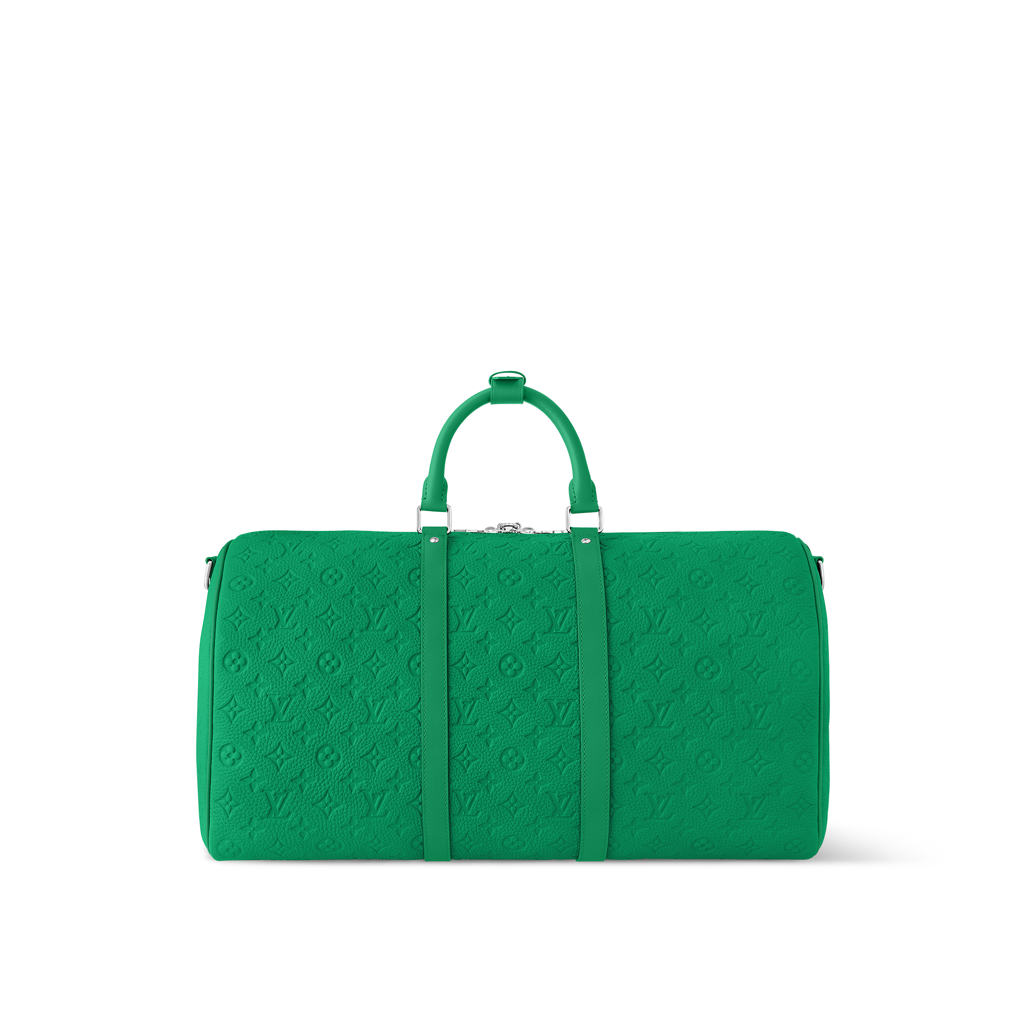 Keepall 50 mit Schulterriemen Monogram Canvas & Taurillon Leder  