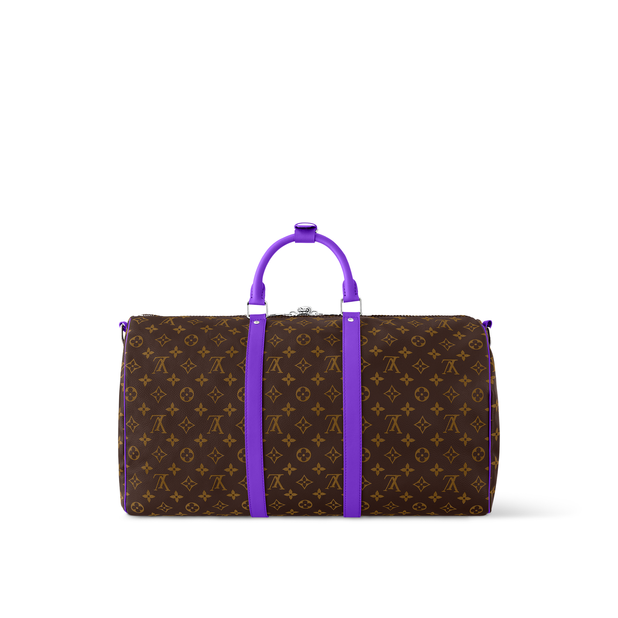 Keepall 50 mit Schulterriemen Monogram Macassar Canvas  