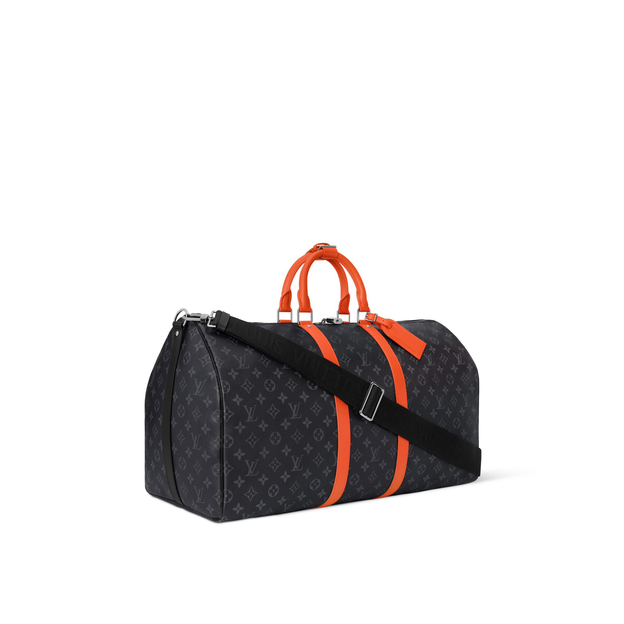 Keepall 55 mit Schulterriemen Monogram Eclipse Canvas Taschen und Kleinlederwaren Herren Taschen LV Ikonen | LOUIS VUITTON (Zoom)