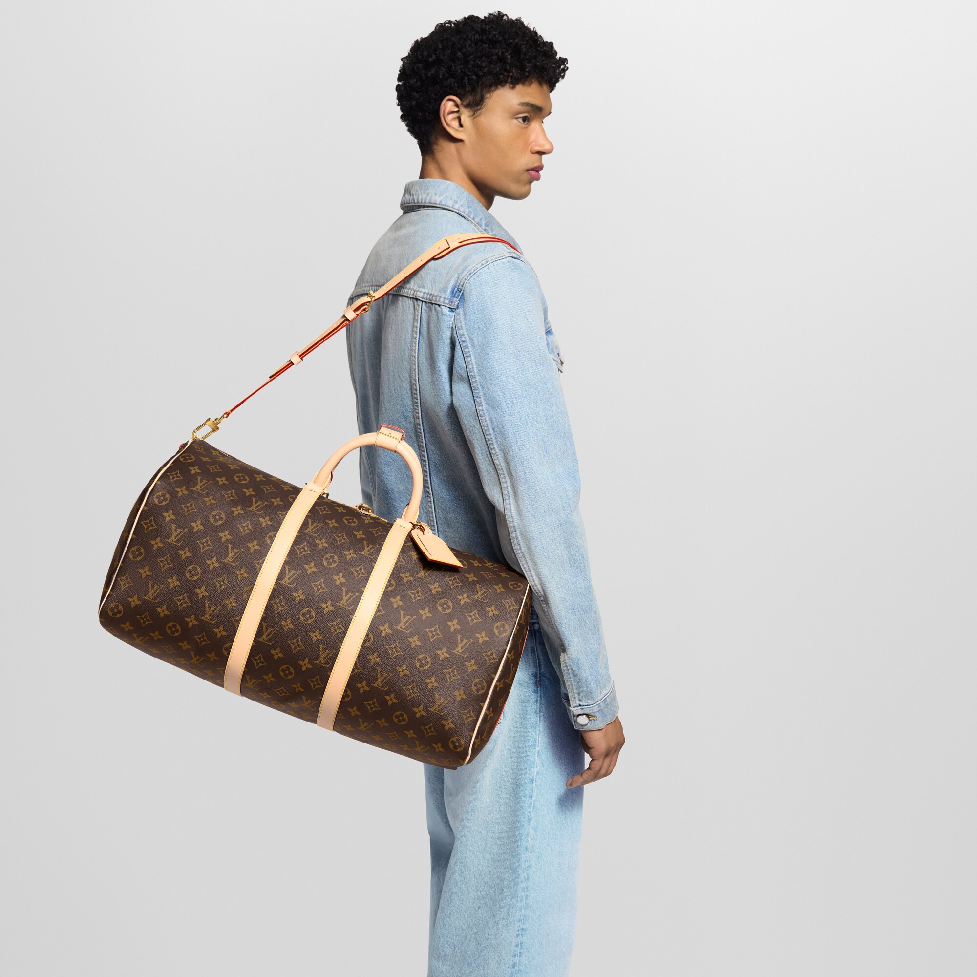 Keepall 55 Mon Monogram Monogram Canvas Geschenkideen Personalisierung Personalisierte Reiseaccessoires | LOUIS VUITTON (Zoom)