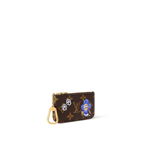 Key Pouch Monogram Canvas Damen Geldbörsen und Kleinlederwaren Karten- und Schlüsseletuis | LOUIS VUITTON (Zoom)