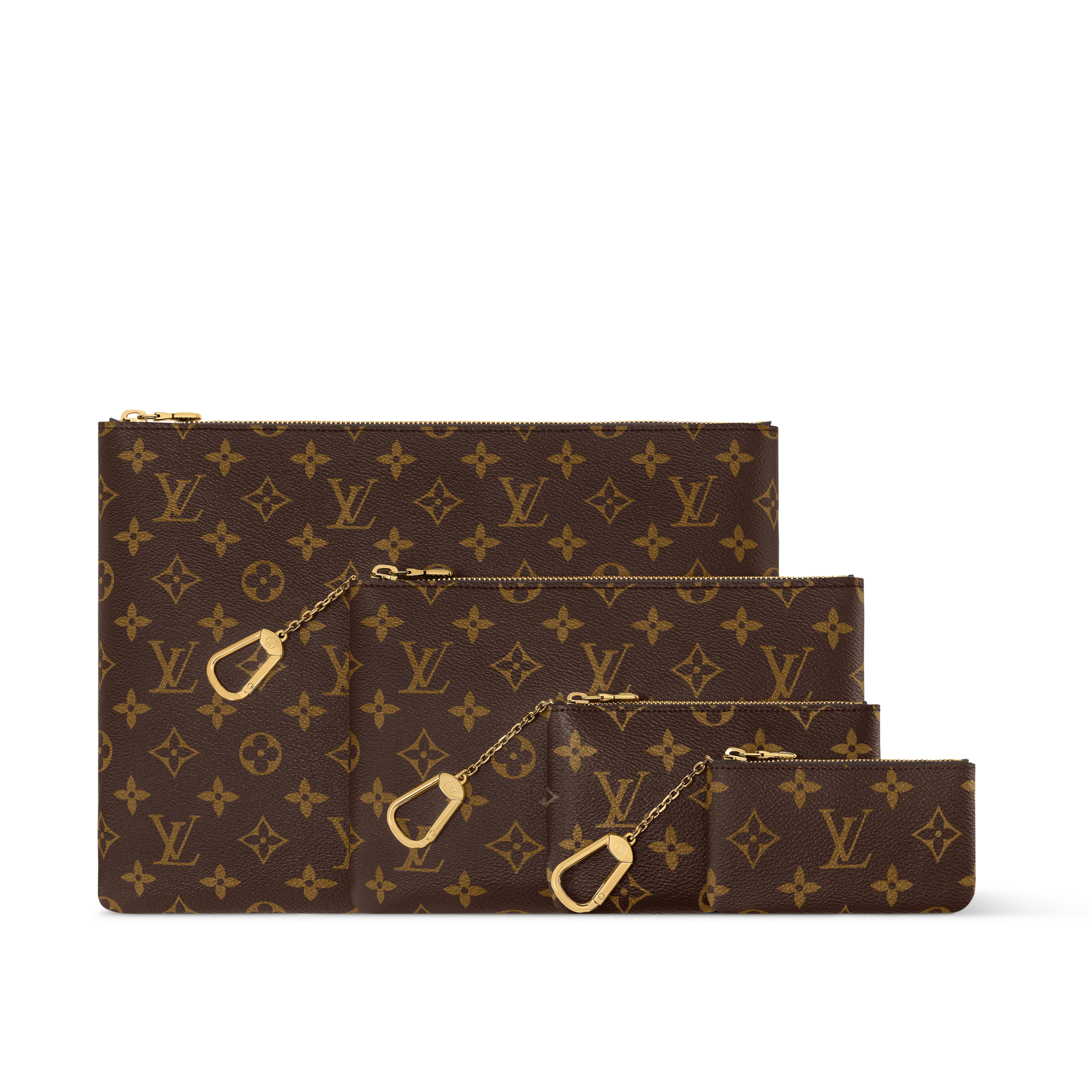 Key Pouch L Monogram Canvas Damen Geldbörsen und Kleinlederwaren Alle Geldbörsen und Kleinlederwaren | LOUIS VUITTON (Zoom)