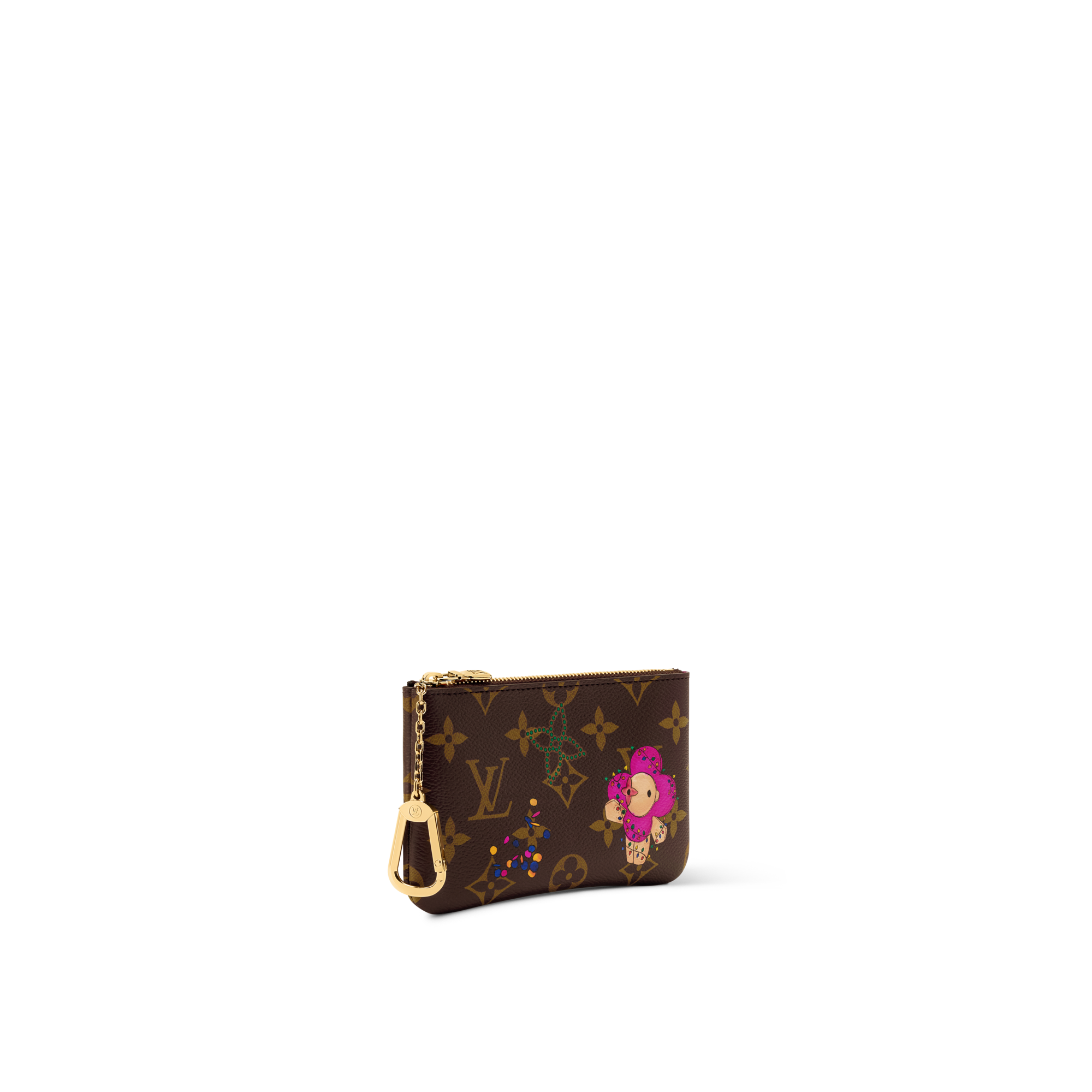 Key Pouch S Monogram Canvas Damen Geldbörsen und Kleinlederwaren Karten- und Schlüsseletuis | LOUIS VUITTON (Zoom)