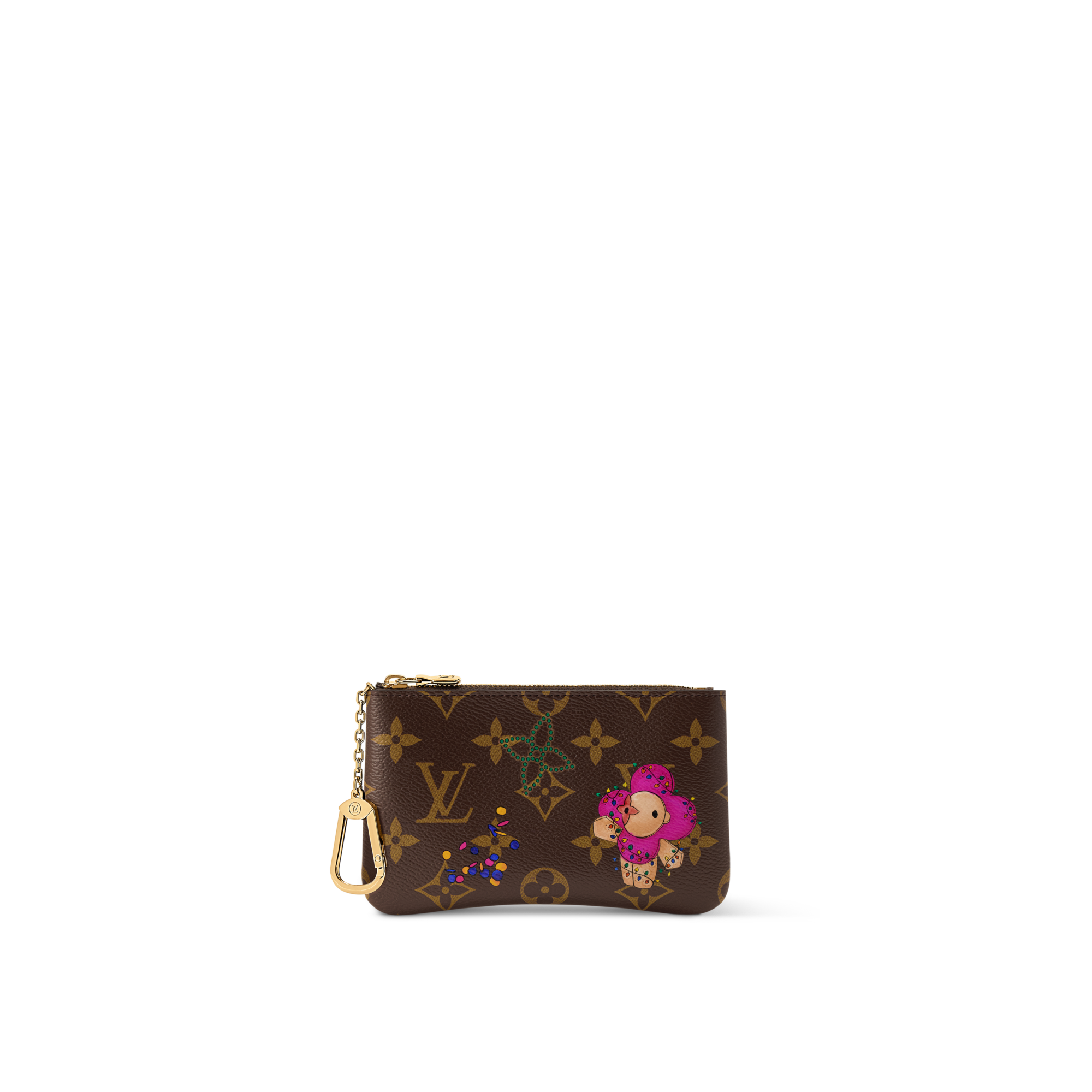 Key Pouch S Monogram Canvas Damen Geldbörsen und Kleinlederwaren Karten- und Schlüsseletuis | LOUIS VUITTON (Zoom)