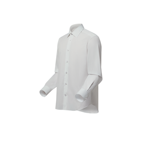 Klassisches Hemd mit LV Blason Herren Ready to Wear Hemden | LOUIS VUITTON (Zoom)