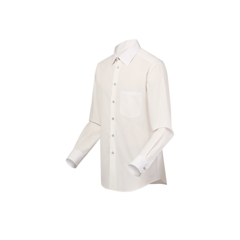 Klassisches Hemd mit Stickerei Herren Ready to Wear Hemden | LOUIS VUITTON (Zoom)