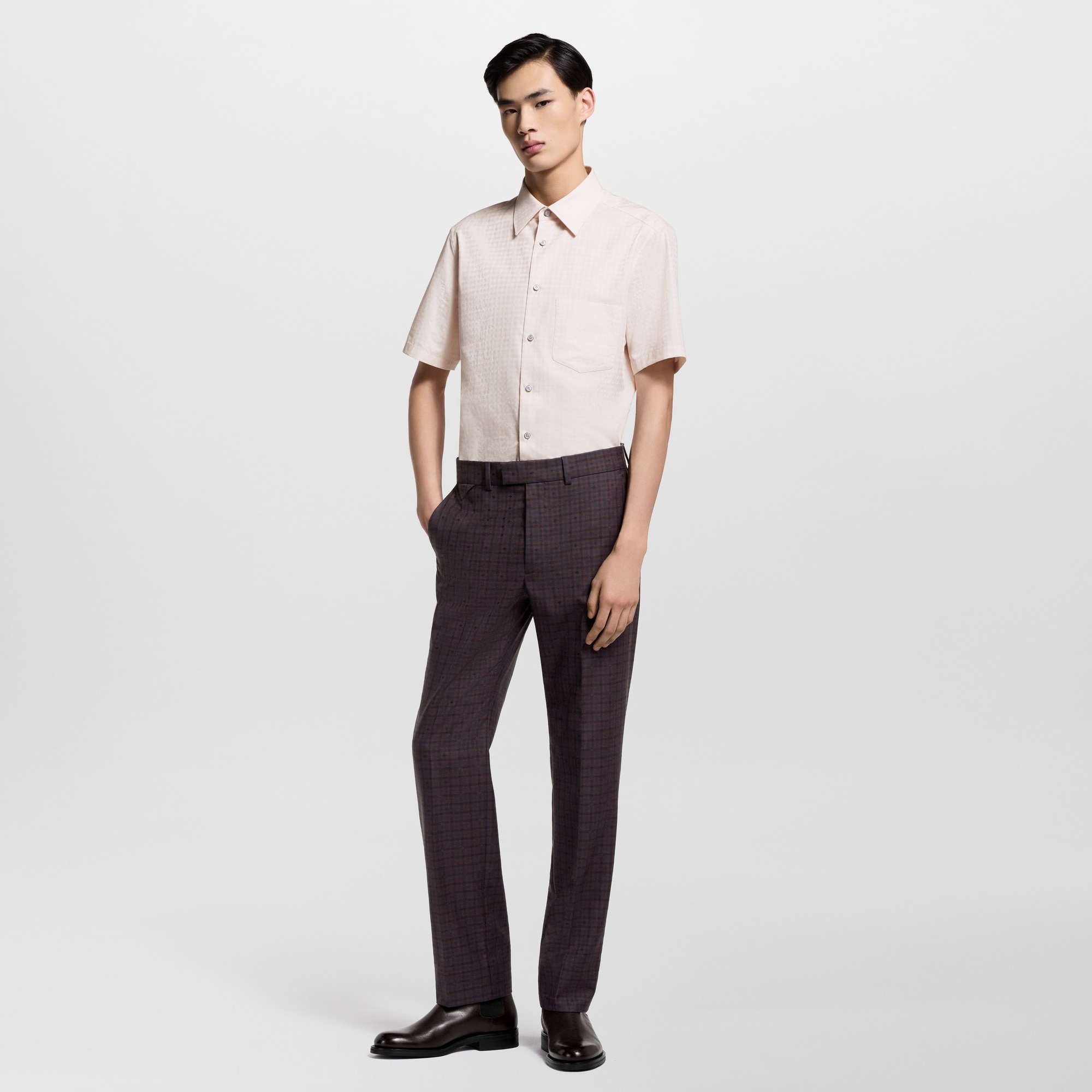Klassisches Kurzarm-Hemd  Herren Ready to Wear Hemden | LOUIS VUITTON (Zoom)