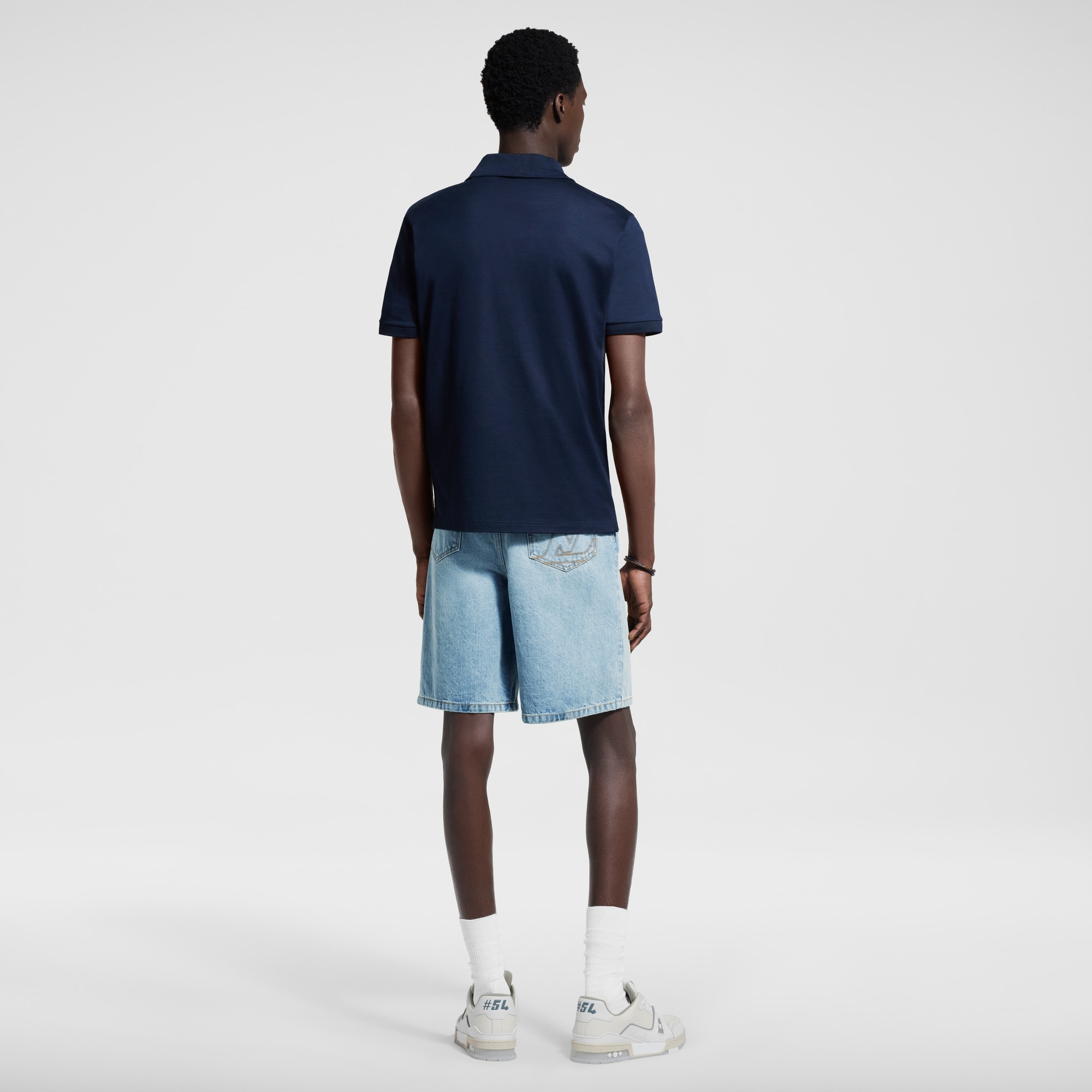 Klassisches Kurzarm-Polohemd aus Piqué  Herren Ready to Wear T-Shirts und Poloshirts | LOUIS VUITTON (Zoom)
