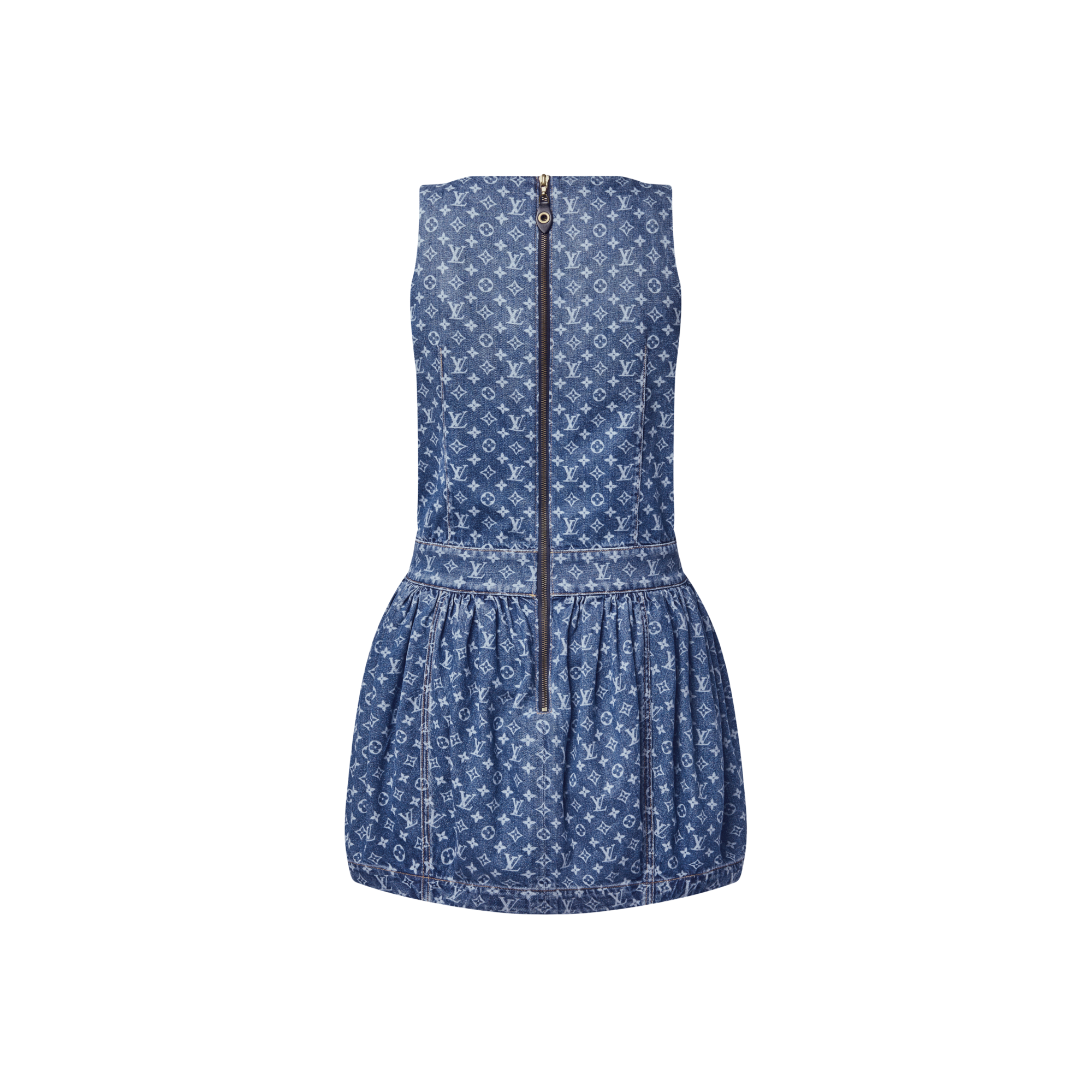 Kleid aus Denim mit Monogram  Damen Ready to Wear Kleider | LOUIS VUITTON (Zoom)