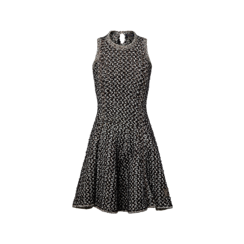 Kleid aus glitzerndem Tweed Damen Ready to Wear Kleider | LOUIS VUITTON (Zoom)